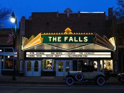 The Falls Theatre Marque