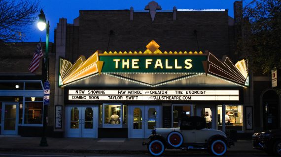 The Falls Theatre Marque