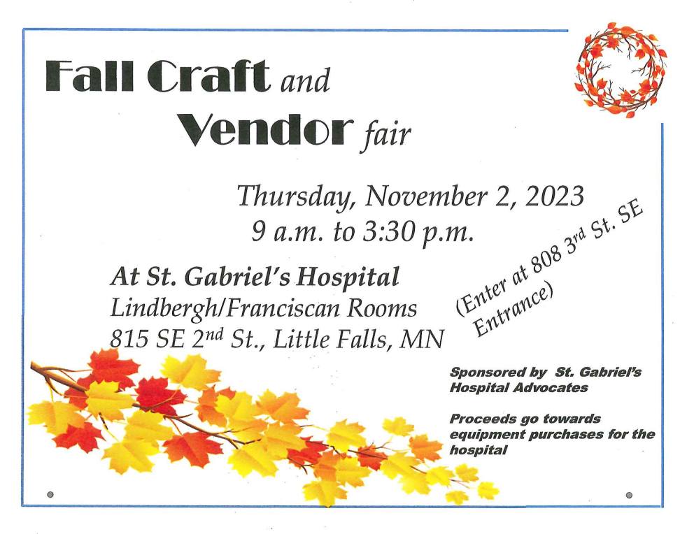 Fall Craft and Vendor Fair