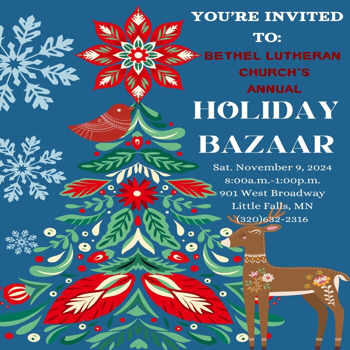 Bethel Lutheran Church Annual Holiday Bazaar