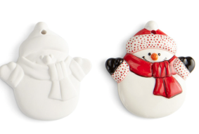 Holiday Ornaments - Painting Pottery