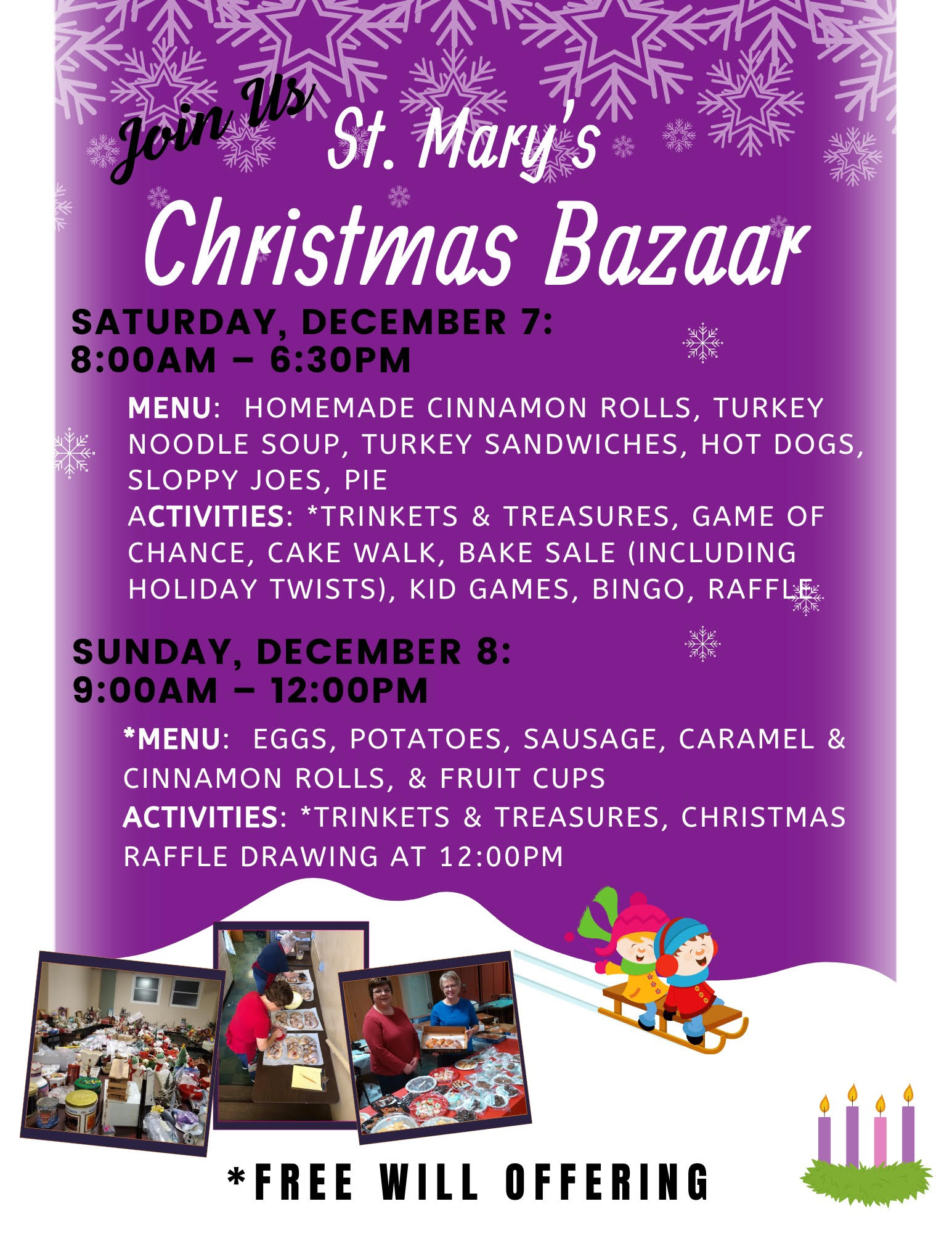 St. Mary's Christmas Bazaar