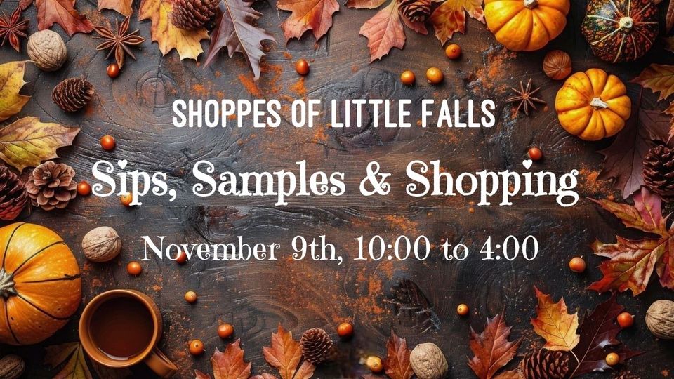 Sips, Samples, & Shopping