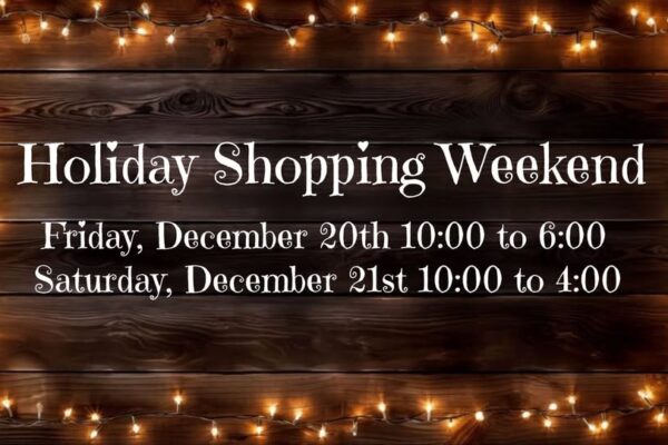 Holiday Shopping Weekend